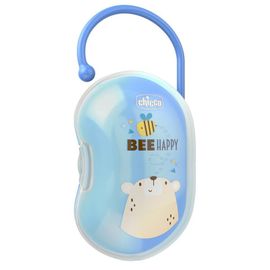 CHICCO - Easy Box Double Pacifier Case - Băiat