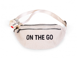 CHILDHOME - Geanta On The Go Teddy Off White