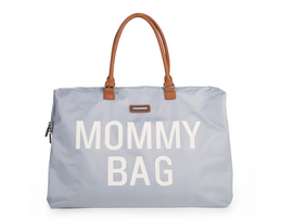 CHILDHOME - Genti plimbare Mommy Bag Big Grey Off White