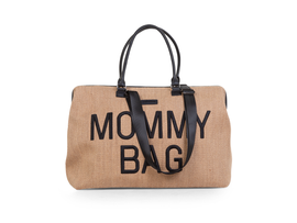 CHILDHOME - Genti plimbare Mommy Bag RAFFIA LOOK