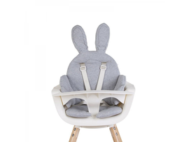 CHILDHOME - Pad scaun pentru copii Rabbit Jersey Grey