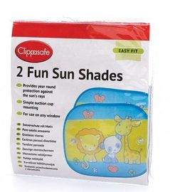 CLIPPASAFE - Jaluzele de soare cu ventuză 2 buc - Multisafari