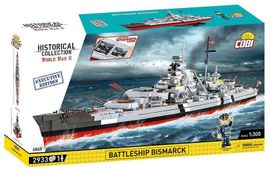 COBI - 4840 II WW Battleship Bismarck, 1:300, 2933 k, 1 f, EDI?IE EXECUTIVĂ