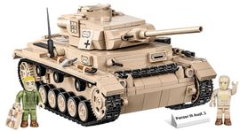 COBI - II WW Panzer III Ausf J, 2 în 1, 780 CP, 2 f
