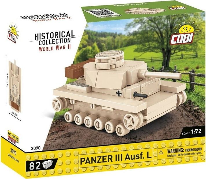 COBI - Panzer III Ausf L, 1:72, 80 CP