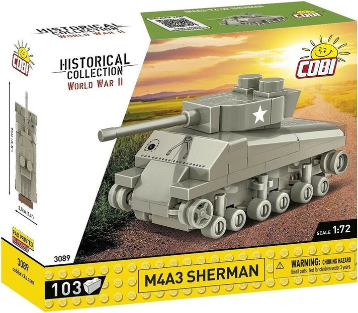 COBI - Sherman M4A3, 1:72, 103 CP