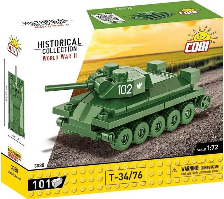 COBI - T-34/76, 1:72, 101 CP