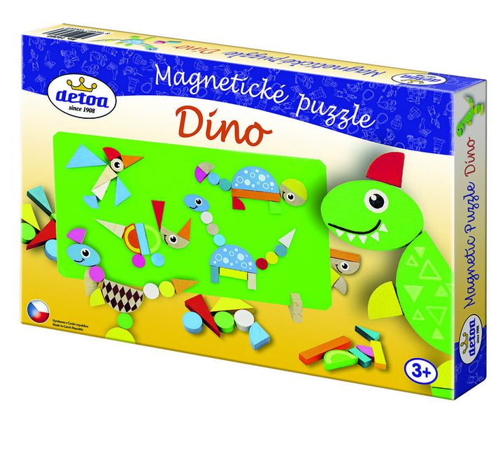 DETOA - Puzzle magnetic Dino