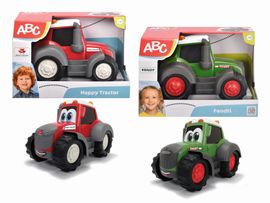 DICKIE - Abc Tractor Happy 25 Cm, Mix de produse, 2 tipuri