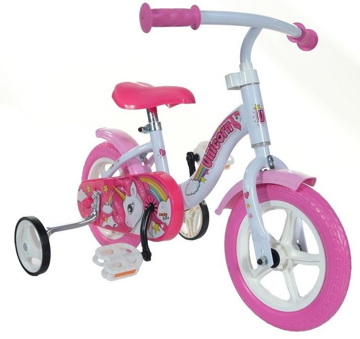 DINO BIKES - Bicicletă pentru copii 10" 108LUN Unicorn