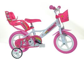 DINO BIKES - Bicicletă pentru copii 12" 124RLUN Unicorn
