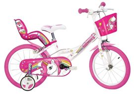 DINO BIKES - Bicicletă pentru copii 14" 144RUN Unicorn