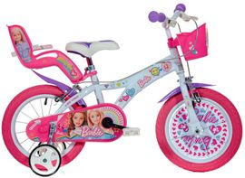 DINO BIKES - Bicicletă pentru copii - 14" 614GBA - Barbie 2018