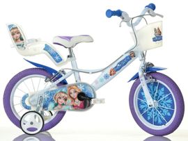 DINO BIKES - Bicicleta pentru copii 14" Snow Queen 2022