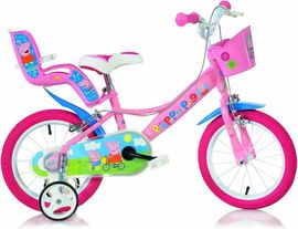 DINO BIKES - Bicicleta pentru copii 16" 164R-PGS - PEPPA PIG