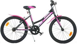 DINO BIKES - Bicicleta pentru copii 20" 420D-04SC - AURELIA negru-roz