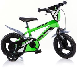 DINO BIKES - Bicicletă pentru copii 12" 412UL - verde 2017