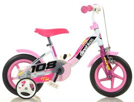 DINO BIKES - Bicicletă pentru copii 10" 108FLG - Girl 2017