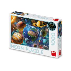 DINO - Planeta 1000 puzzle neon