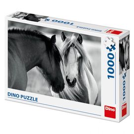 DINO - Puzzle Black and White 1000