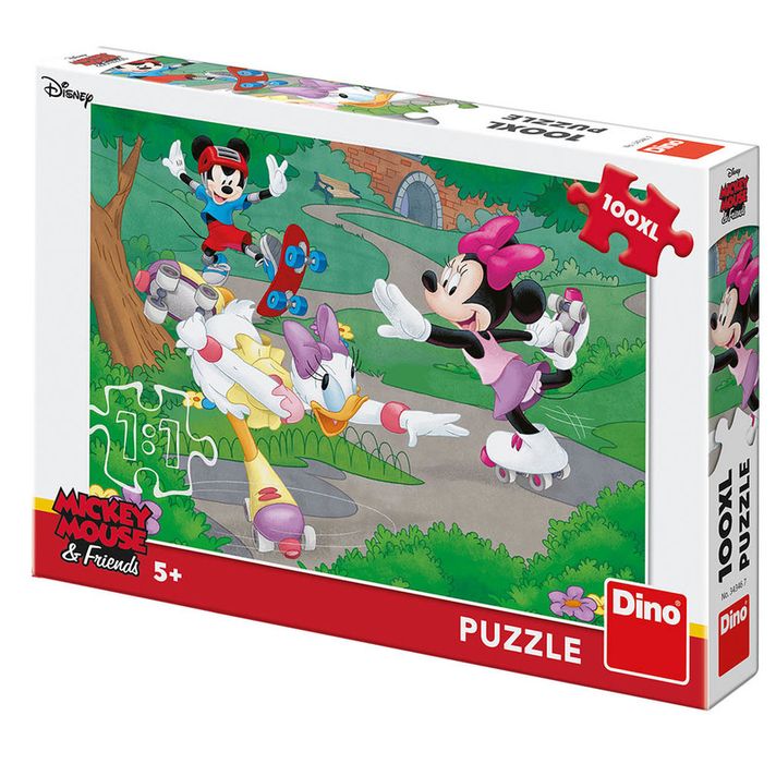 DINOTOYS - Puzzle Minnie Sports 100XL