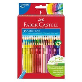 FABER CASTELL - Set de creioane colorate pentru acuarelă "Colour Grip" 36 buc.