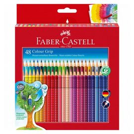 FABER CASTELL - Set de creioane colorate în acuarelă Colour Grip 48 buc.