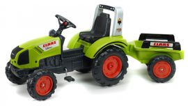 FALK - Tractor cu pedale 1040AB Claas Arion 430 cu remorcă