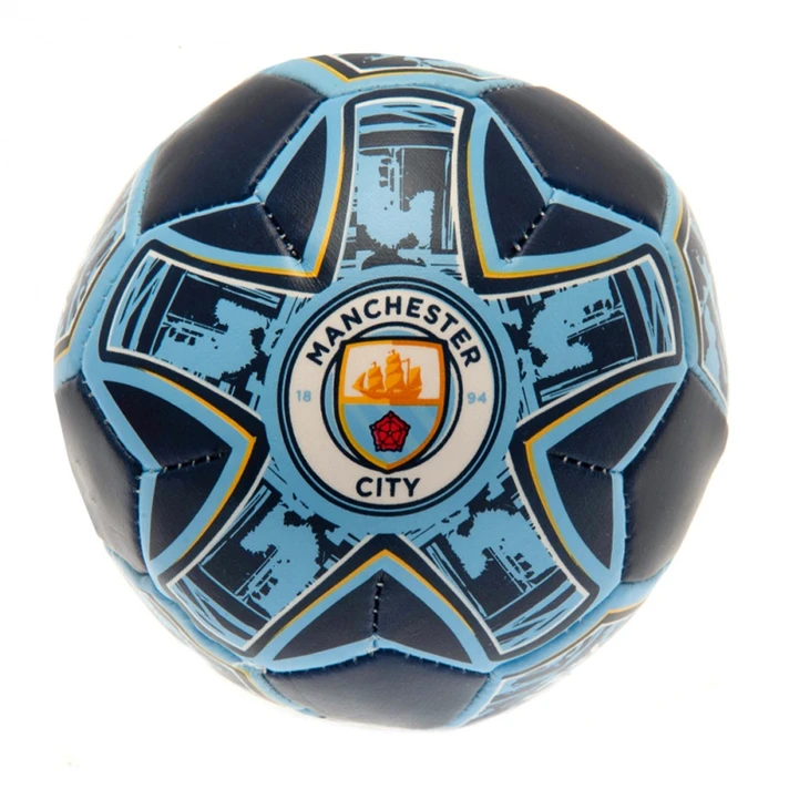 FOREVER COLLECTIBLES - Mini minge moale de fotbal 10cm MANCHESTER CITY