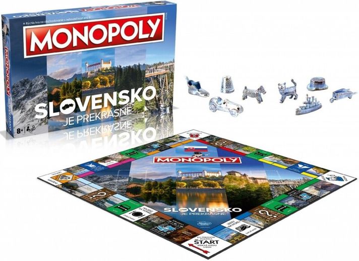 HASBRO - Monopoly Slovacia este frumoasă