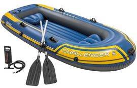 INTEX - Barcă gonflabilă 68370 Challenger 3 set