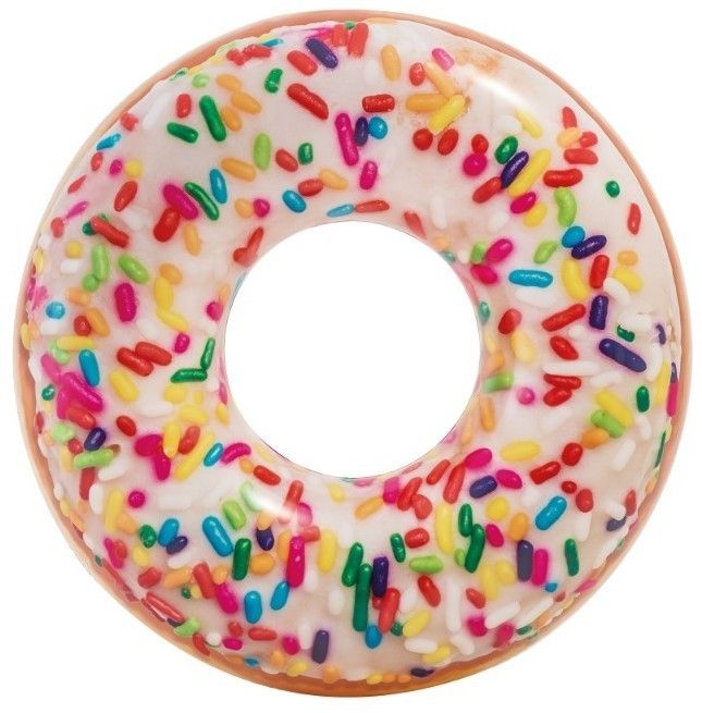 INTEX - Roată gonflabilă Donut Rainbow 56263