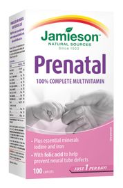 JAMIESON - Prenatal Complete multivitamine 100 tbl.