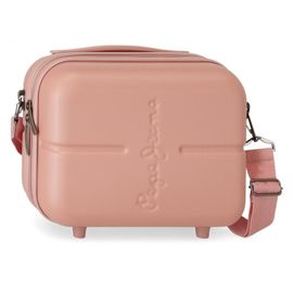 JOUMMA BAGS - Geantă de voiaj ABS pentru cosmetice PEPE JEANS HIGHLIGHT Rosa Claro, 21x29x15cm, 9L, 7683924