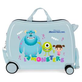 JOUMMA BAGS - Valiză de voiaj pe roți pentru copii / bicicleta fara pedale MONSTERS INC. pentru copii, 34L, 2459863