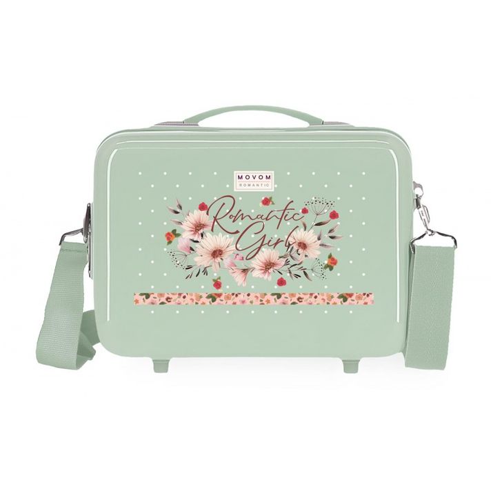 JOUMMA BAGS - MOVOM Romantic Girl, ABS Călătorie cosmetic valiz, 21x29x15cm, 9L, 2733921