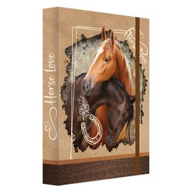 JUNIOR - Cutie de caiet A4 Jumbo Horse Love