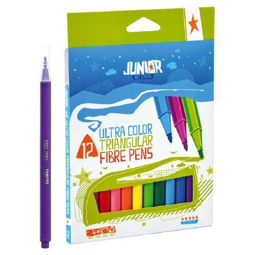 JUNIOR - Markere Ultra colorate, set de 12
