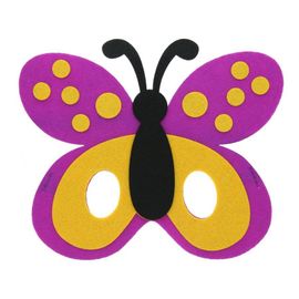 JUNIOR - Mască Fluturele 18x15,5 cm