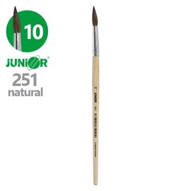 JUNIOR - Pensulă rotundă nr. 10 251 Natural