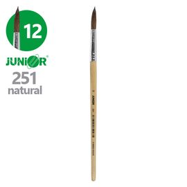 JUNIOR - Pensulă rotundă nr. 12 251 Natural
