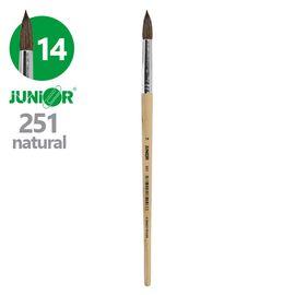 JUNIOR - Pensulă rotundă nr. 14 251 Natural