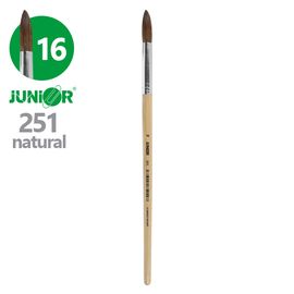 JUNIOR - Pensulă rotundă nr. 16 251 Natural
