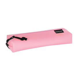 KARTON PP - Etue PU larg + elastic PASTELINI roz