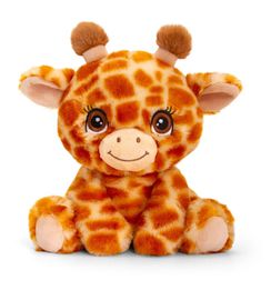 KEEL TOYS - SE1088 Keeleco Girafă - jucărie de pluș eco 16 cm