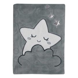 KOALA - Pătură pentru copii Sleeping Star grey