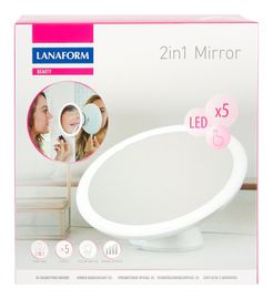 LANAFORM - Oglindă 2în1 Oglindă de mărire
