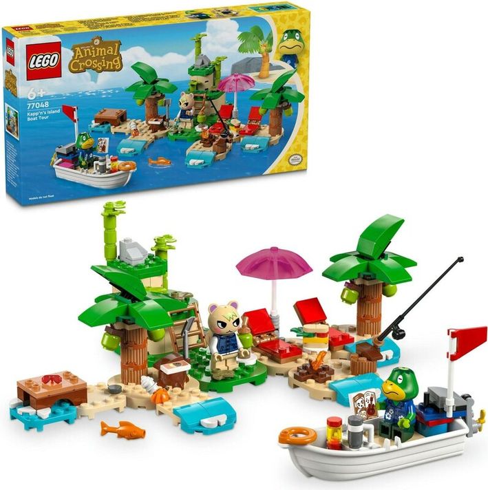 LEGO - Animal Crossing 77048 Kapp'n și navigare către insulă