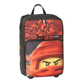 LEGO BAGS - Ninjago Red - rucsac școlar Trolley