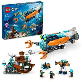 LEGO - Submarinul de explorare City 60379 pe fundul mării